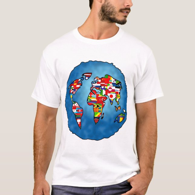 Flag Planet T-Shirt (Front)