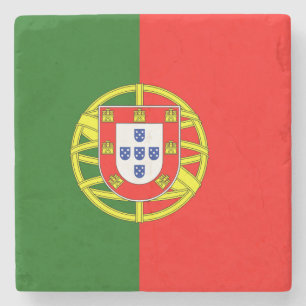 Flag Portugal Stone Coaster