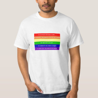 Flag rainbow message T-Shirt
