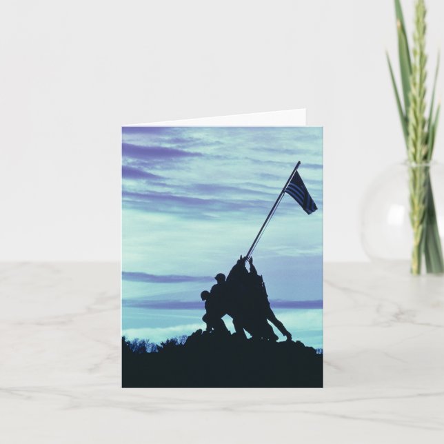 Flag Raising on Iwo Jima notecards (Front)