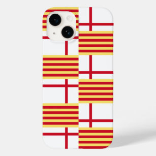 Flag Red White Yellow Barcelona Vector Art Case-Mate iPhone 14 Case