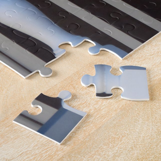 Flag Reflections - Martha's Vineyard Jigsaw Puzzle (Side)