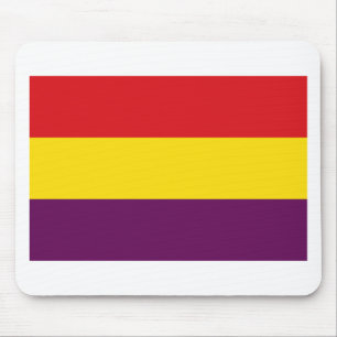 Flag Republic of Spain - Bandera República Españ Mouse Mat