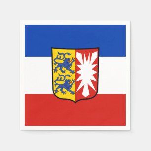 Flag Schleswig-Holstein Paper Napkins
