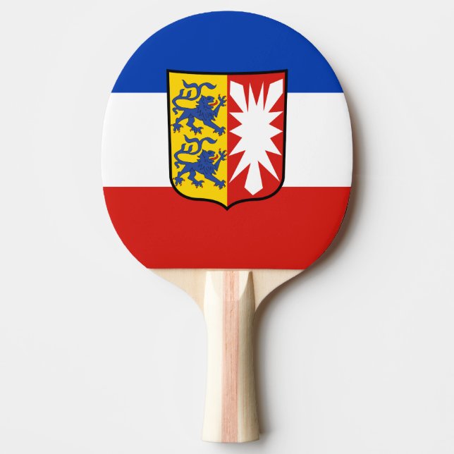 Flag Schleswig-Holstein Ping-Pong Paddle (Front)