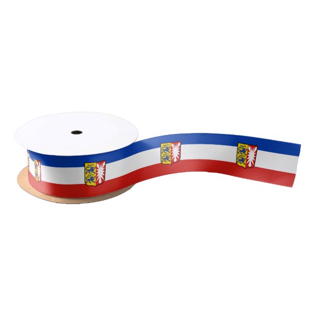 Flag Schleswig-Holstein Satin Ribbon (Spool)