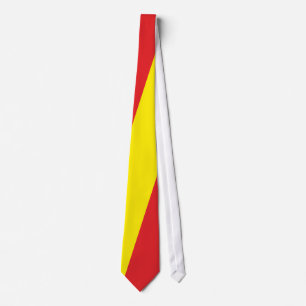 flag Spain Espana Spain Tie