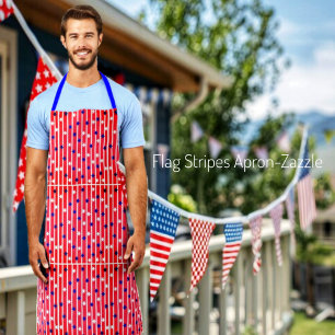 Flag Stars Apron