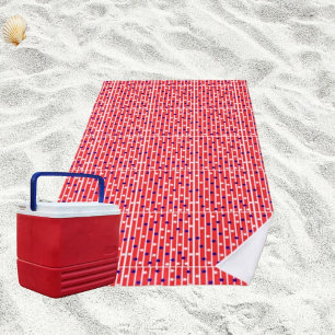 Flag Stars  Beach Towel