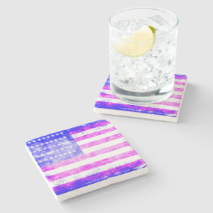Flag Stone Coaster