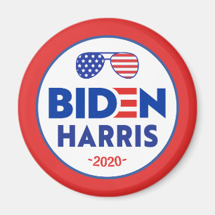 Flag Sunglasses Joe Biden Kamala Harris President Magnet