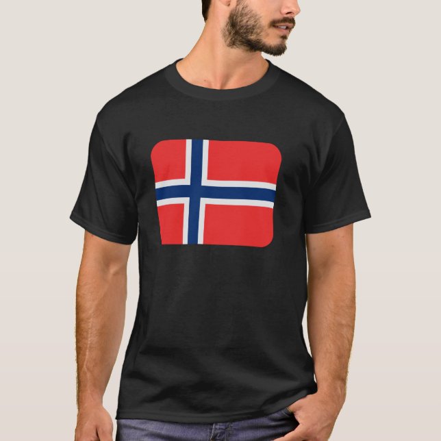 Flag Svalbard & Jan Mayen T-Shirt (Front)