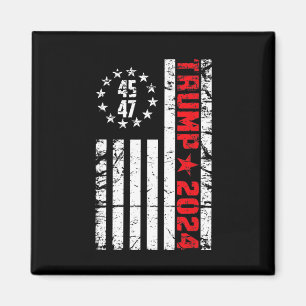 Flag Trump 2024 - 45 47 Trump Betsy Ross Flag  Magnet