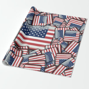 Flag_United_States_by_JAMColors Wrapping Paper