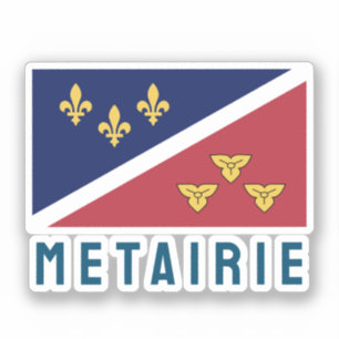 Flag (unofficial) of Metairie, Louisiana