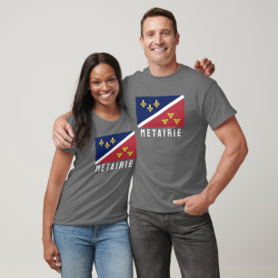 Flag (unofficial) of Metairie, Louisiana T-Shirt