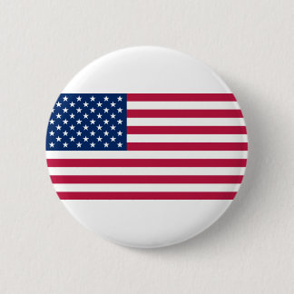 FLAG_USA, 4 July Independence Day 6 Cm Round Badge