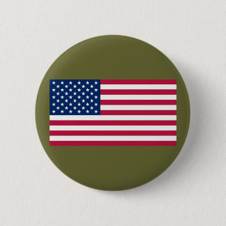 FLAG_USA, 4 July Independence Day 6 Cm Round Badge