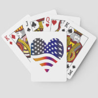 flag usa heart love american honour troops stripes