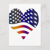 flag usa heart love american honour troops stripes