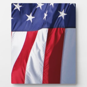 Flag USA Plaque