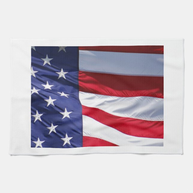 Flag USA Tea Towel (Horizontal)