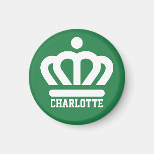 Flag (variant) of Charlotte, NC Magnet