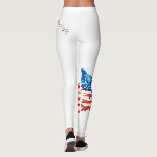 Flag , Velvet Gypsy Leggings