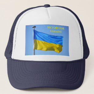 Flag Victory for Ukraine Stay Strong Trucker Hat