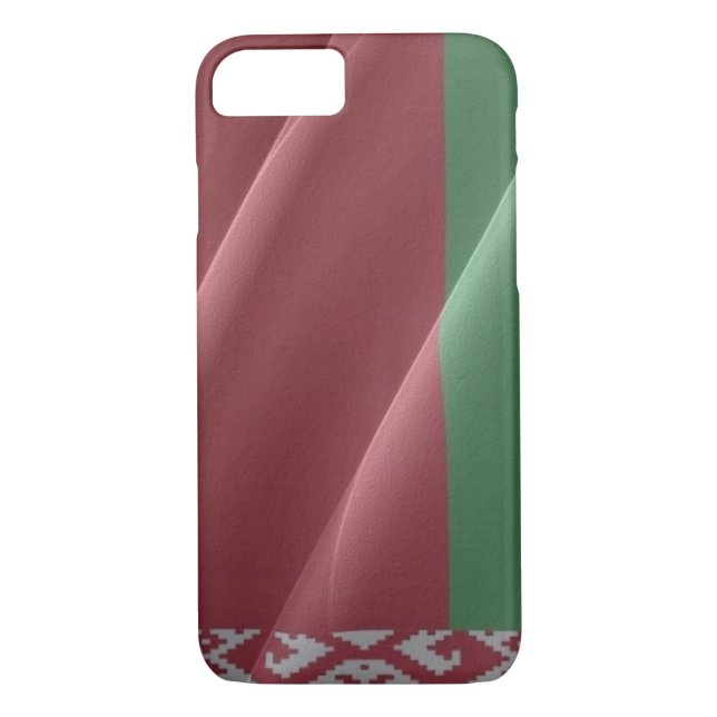 Flag waving of Belarus - Case-Mate iPhone Case (Back)