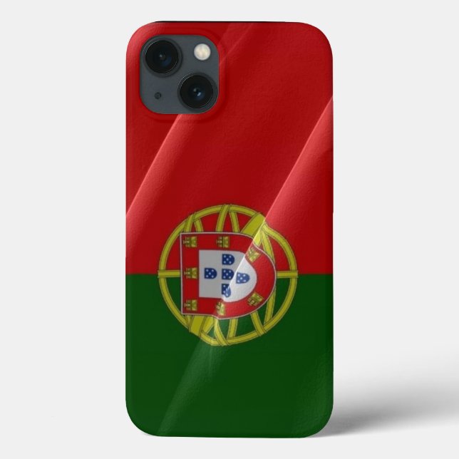 Flag waving of Portugal - Case-Mate iPhone Case (Back)