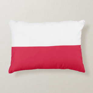 Flaga Polski - Polish Flag Decorative Cushion