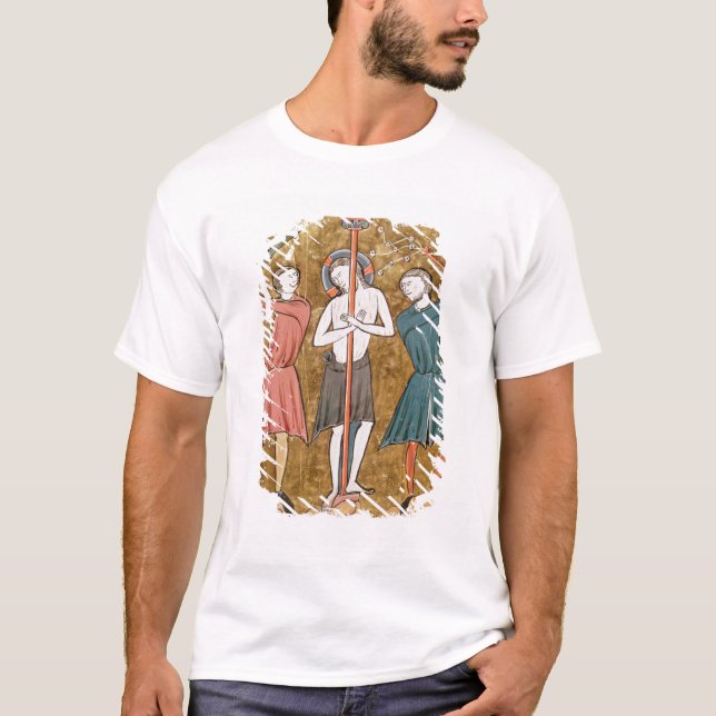Flagellation, from 'Psautier a l'Usage de Paris' T-Shirt (Front)