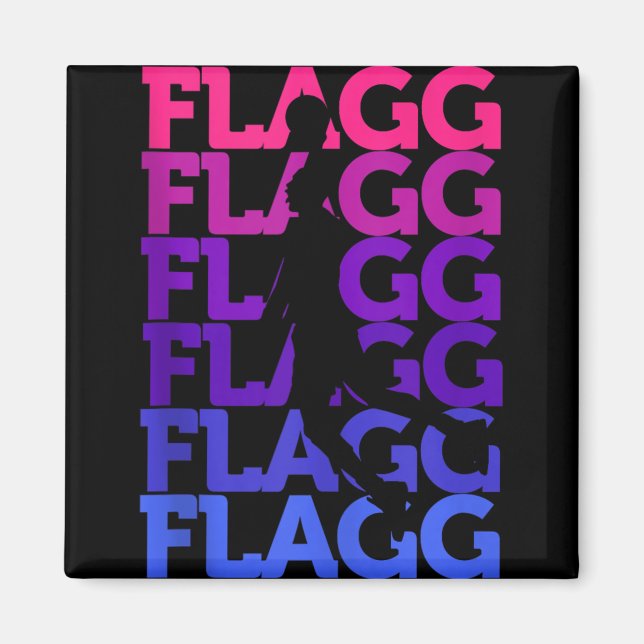 Flagg Basketball Inspire Fan Sports Tank Top_2  Magnet (Front)