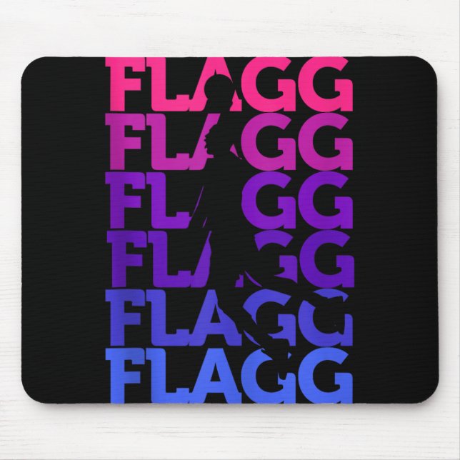 Flagg Basketball Inspire Fan Sports Tank Top_2  Mouse Mat (Front)