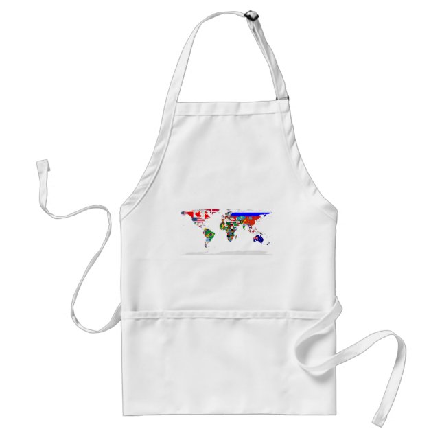 flagged world standard apron (Front)