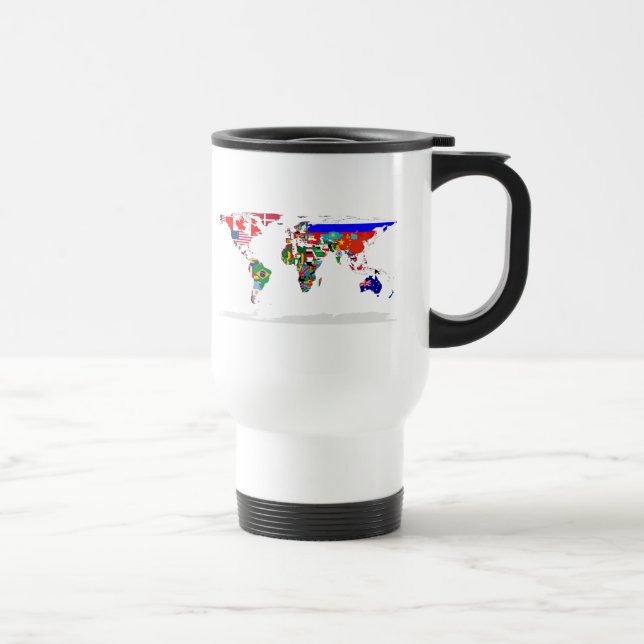 flagged world travel mug (Right)