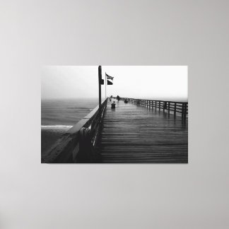 Flagler Beach Fishing Pier Canvas Print