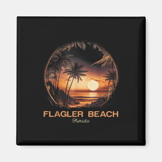 Flagler Beach Florida  Magnet (Front)