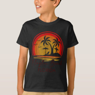 Flagler Beach Florida Summer Vacation Tropical T-Shirt