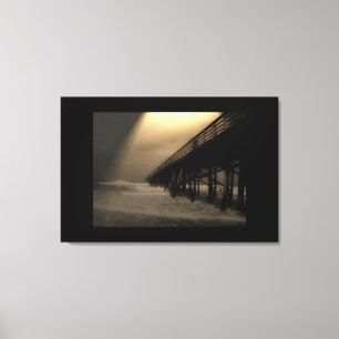 Flagler Beach Pier Canvas Print