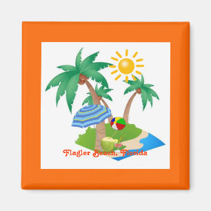 FlaglerBeach, Florida refrigerator magnet template