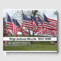 Flags and Crosses Military Memorial