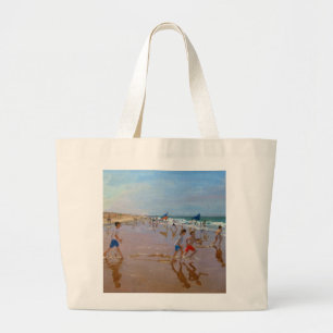 Flags and reflections Montalivet Large Tote Bag