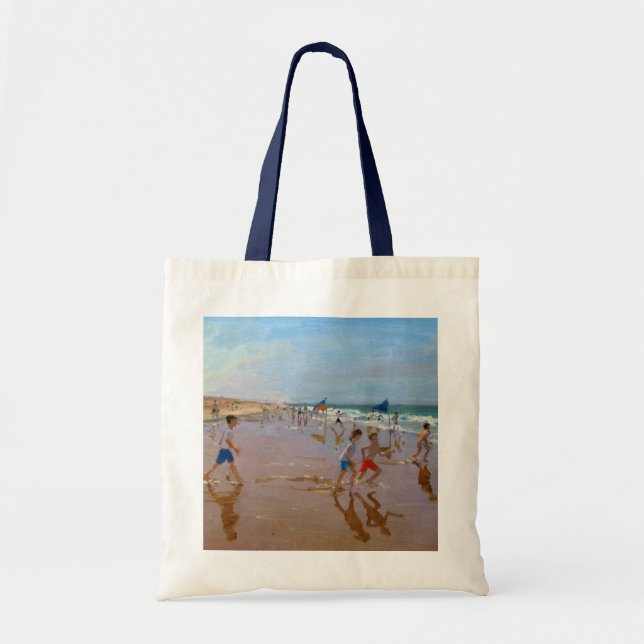 Flags and reflections Montalivet Tote Bag (Front)