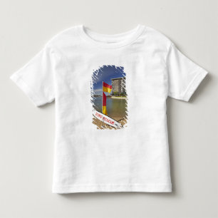 Flags and surf rescue board toddler T-Shirt