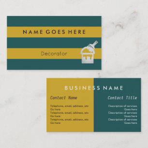 "Flags" Decorator Business Cards