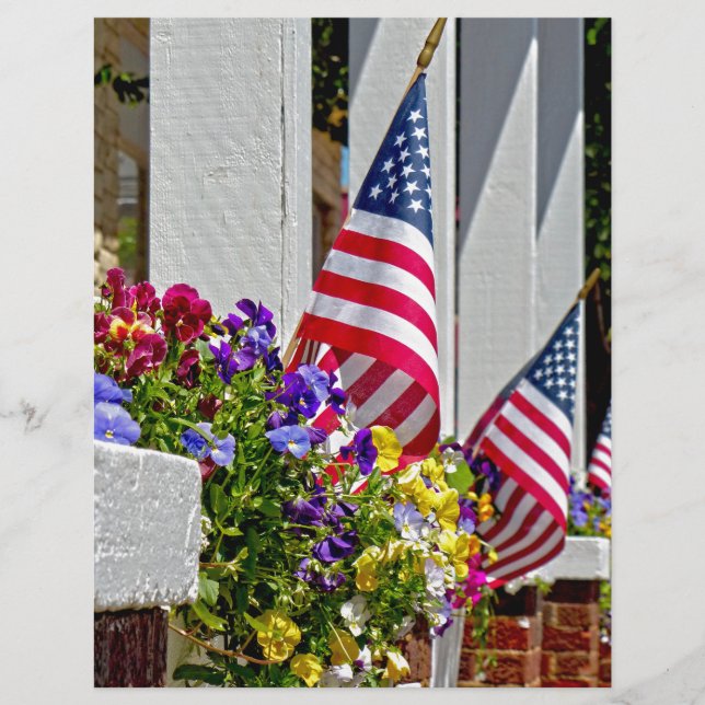 Flags + Flowers (Front)