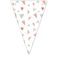 Flags - Hearts Pattern