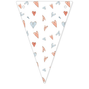 Flags - Hearts Pattern